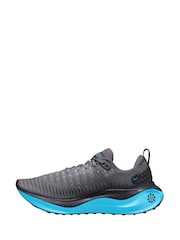 Nike Blue/Grey InfinityRN 4 Road Running Trainers - Image 2 of 4