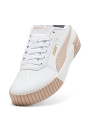 Puma White Womens Carina 2.0 Sneakers - Image 5 of 6