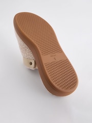 Cream Forever Comfort® Borg Sling Back Buckle Mules - Image 7 of 9