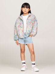 LOGO PRINT WINDBREAKER - Image 2 of 5