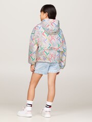 LOGO PRINT WINDBREAKER - Image 3 of 5