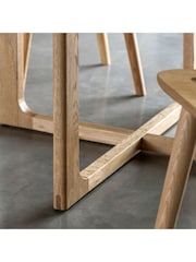 Gallery Home Natural Neston Round Dining Table - Image 2 of 5