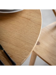 Gallery Home Natural Neston Round Dining Table - Image 3 of 5