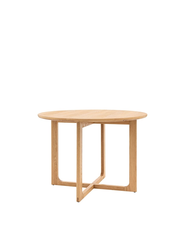 Gallery Home Natural Neston Round Dining Table - Image 5 of 5