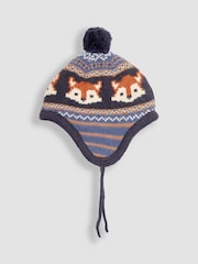 Chapeau JoJo Maman Bébé à motif jacquard - Image 1 de 3