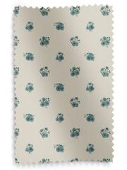 Sophie Allport Blue Poppies Made to Measure 100% Cotton Curtains - Image 6 of 6