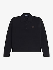 Fred Perry Knitted Polo Shirt - Image 6 of 7