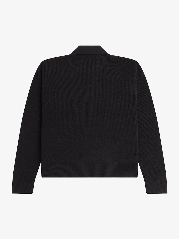 Fred Perry Knitted Polo Shirt - Image 7 of 7