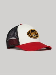 SUPERDRY Red SUPERDRY Mesh Trucker Cap - Image 1 of 4