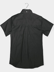 BadRhino Big & Tall Black Short Sleeve Oxford 100% Cotton Shirt - Image 3 of 3