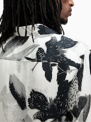 AllSaints White Frequency Shirt - Image 4 of 7