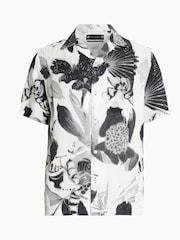 AllSaints White Frequency Shirt - Image 7 of 7