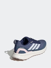 adidas Blue/Neutral Runfalcon 5 Trail Trainers - Image 4 of 8