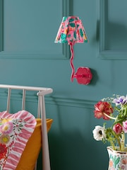 Lucy Tiffney Red/Orange Wiggle Wall Lamp - Image 1 of 5