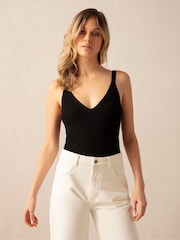 Ro&Zo Rib Knit Vest Top - Image 2 of 5