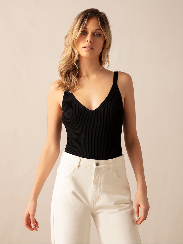 Ro&Zo Rib Knit Vest Top - Image 2 of 5