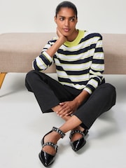 Monochrome Slouch Fit Long Sleeve Top - Image 2 of 4