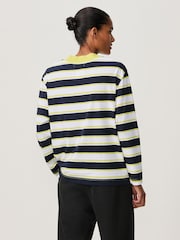 Monochrome Slouch Fit Long Sleeve Top - Image 3 of 4