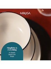 Mikasa White Porcelain Dinner Set (Service for 4) 12 Piece Set - Image 5 of 6