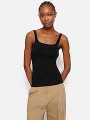 Jigsaw Black Square Neck Layering Tank - Image 1 of 7