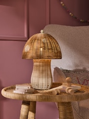 Jojo Maman Bébé Natural Toadstool Table Lamp - Image 1 of 5