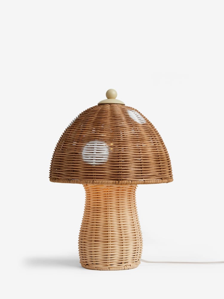 Jojo Maman Bébé Natural Toadstool Table Lamp - Image 5 of 5