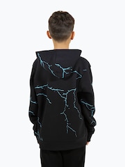 Hype. Boys Lightning Black Hoodie - Image 4 of 5