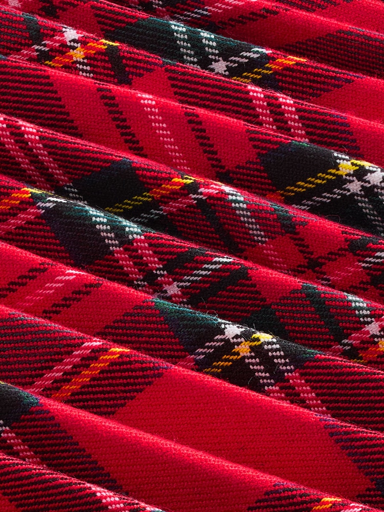 Red Check Mini Kilt Skirt - Image 7 of 7