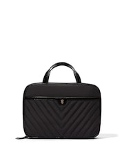 Victoria's Secret Black Jetsetter Hanging Makeup Bag - Image 1 of 3