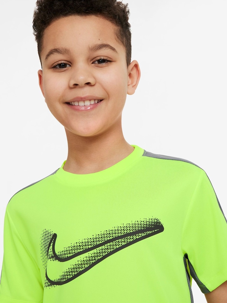 Nike Green Academy23 Dri-FIT Football Top - Image 3 of 3