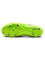 Зеленый грунт - Nike Детский Mercurial Zoom Superfly 10 Academy Ground зеленый футбол ботинки - Image 8 of 11