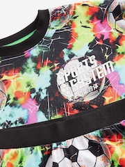 Multi Bright Football Single 100% Cotton Pyjamas (3-16yrs) - Image 7 of 7