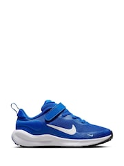 Nike Bright Blue Junior Revolution 7 Trainers - Image 1 of 10