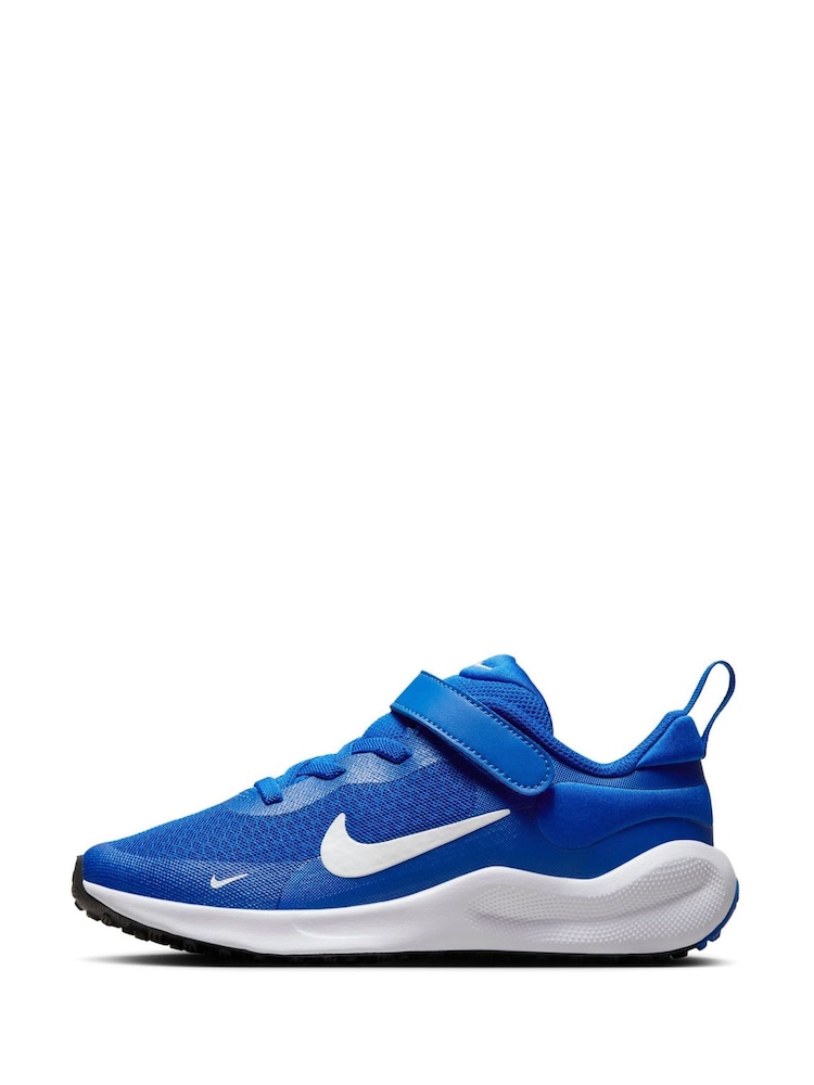 Nike Bright Blue Junior Revolution 7 Trainers - Image 2 of 10