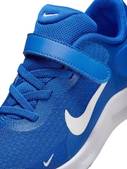 Nike Bright Blue Junior Revolution 7 Trainers - Image 9 of 10