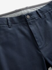 Navy Blue Slim Fit Stretch Chino Trousers 2 Pack - Image 4 of 9