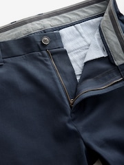 Navy Blue Slim Fit Stretch Chino Trousers 2 Pack - Image 5 of 9