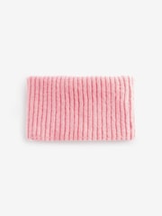 Bright Pink Chunky Rib Snood (1-16yrs) - Image 4 of 5