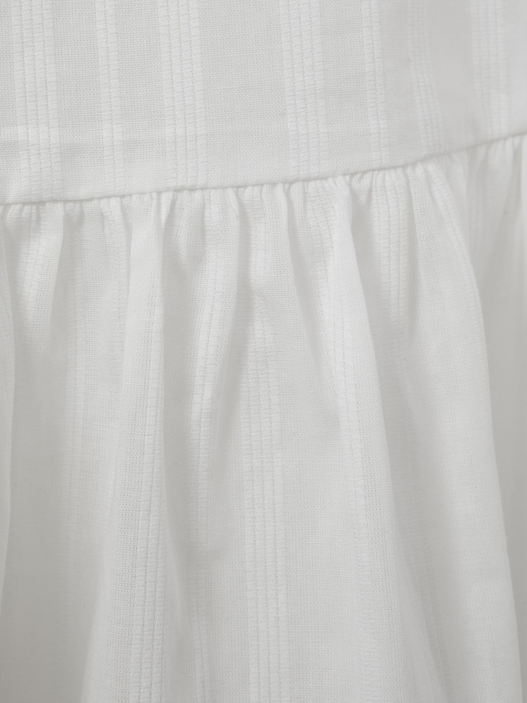 Reiss Hatty Cotton Puff Sleeve Resort Dress - Imagen 4 de 4