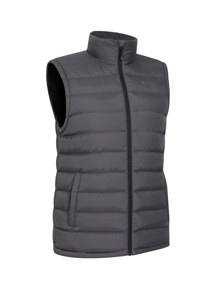 Mountain Warehouse Grey Seasons II Mens Water Resistant Padded Gilet - Image 2 of 5