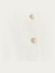 River Island White Fringe Boucle Waistcoat - Image 5 of 5