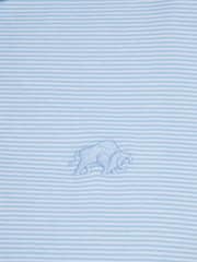 Raging Bull Blue Feeder Stripe Jersey Polo Shirt - Image 7 of 7