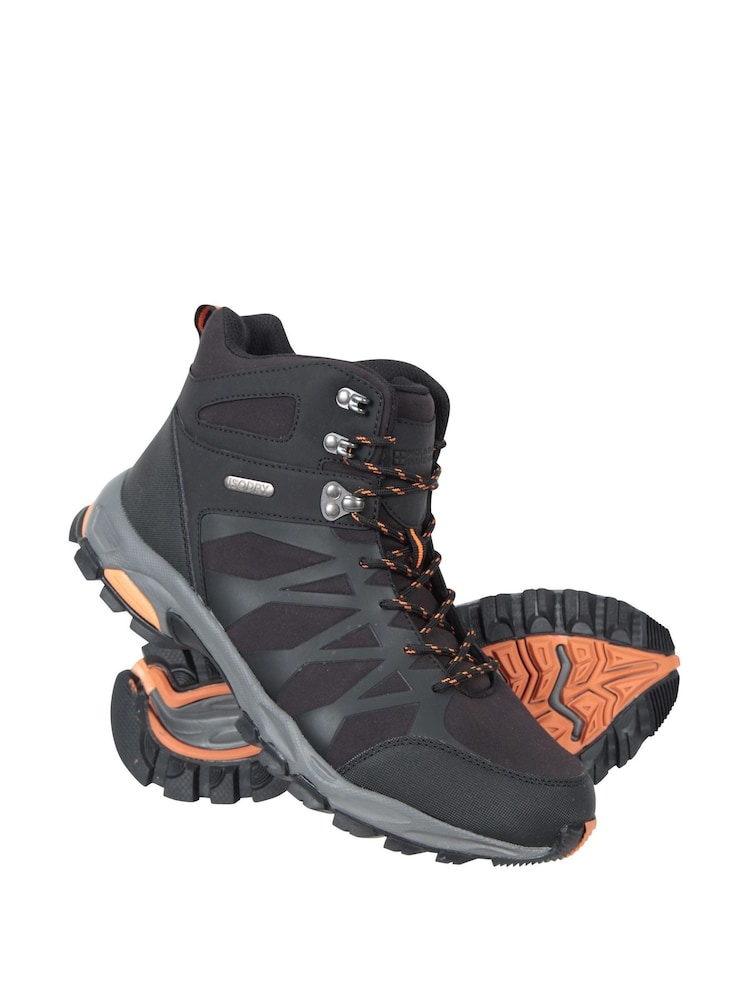 Mountain Warehouse Black Mens Trekker II Waterproof Softshell Walking Boots - Image 1 of 5