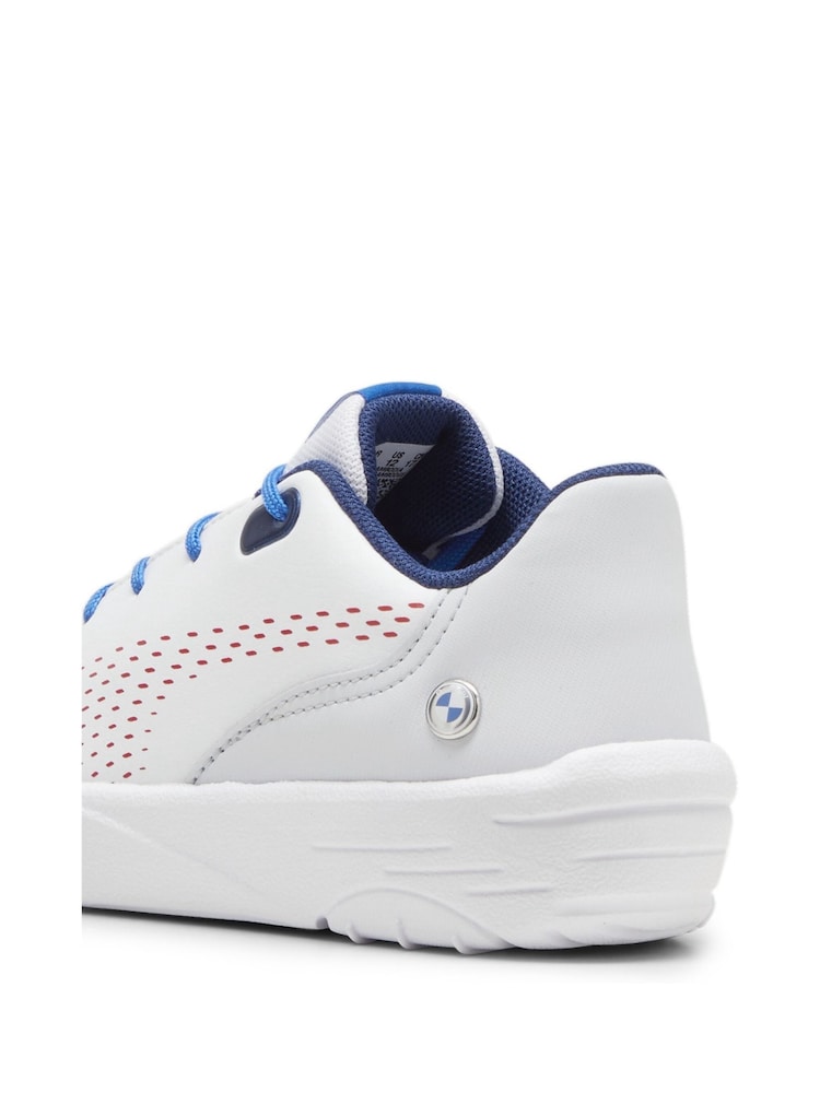 Puma White Kids Unisex BMW M Motorsport Drift Cat Decima Shoes - Image 6 of 6
