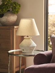 Grey Kineton Large Rechargeable Wireless Table Lamp - Image 1 of 7