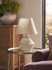 Grey Kineton Large Rechargeable Wireless Table Lamp - Image 3 of 7