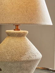 Grey Kineton Large Rechargeable Wireless Table Lamp - Image 4 of 7