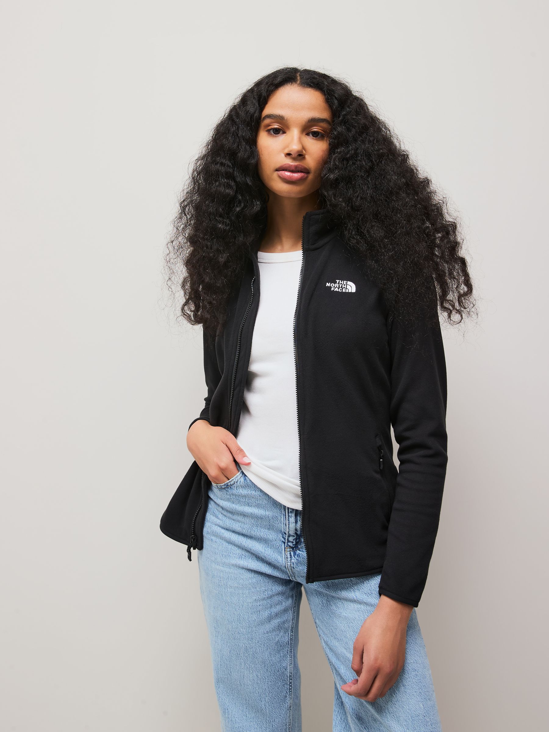 Womens north face glacier full zip fleece outlet