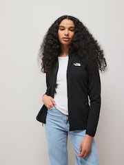 The North Face Black Womens Full Zip Glacier Fleece - Image 1 of 8