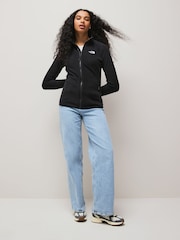 The North Face Black Womens Full Zip Glacier Fleece - Image 3 of 8